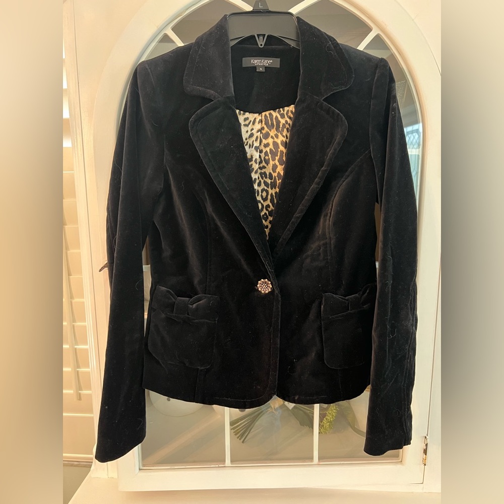Velvet Blazer